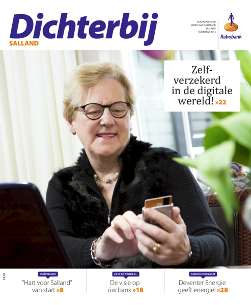 Magazine Dichterbij Rabobank Salland